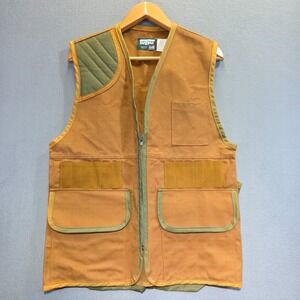 Saf T Bak Men's Canvas Hunting Vest Size Small 34-36 NWOT